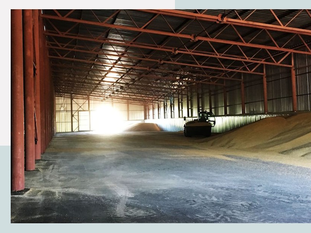 Строительство зернохранилищ в Фурманове