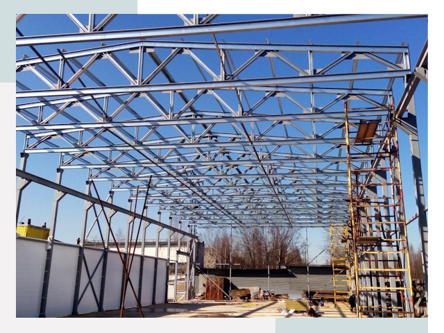 Строительство цехов в Фурманов от 611 руб. под ключ