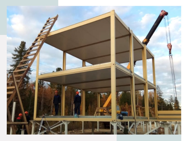 Строительство модульных здания Фурманов