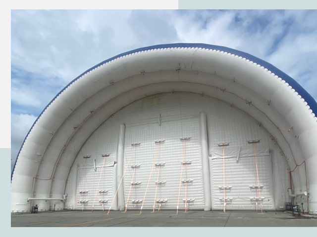 Пневмокаркасные ангары от СтальСтрой-Фрв по цене от 611 руб.