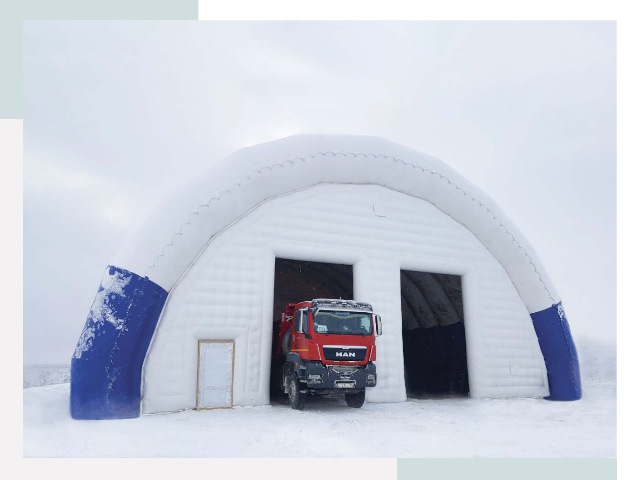 Мобильные ангары в Фурманове