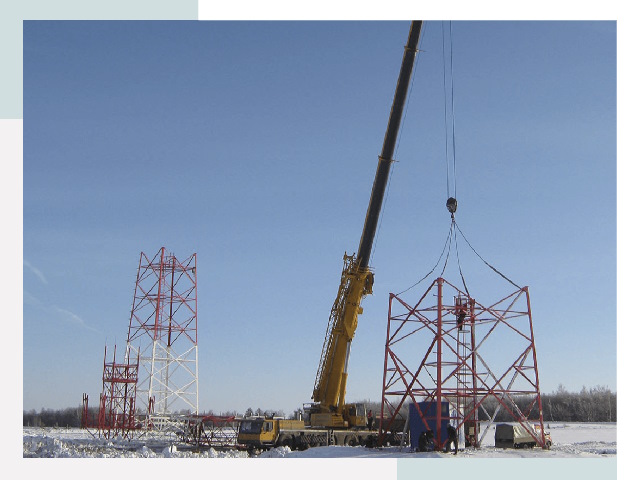 Монтаж вышек связи в Фурманове