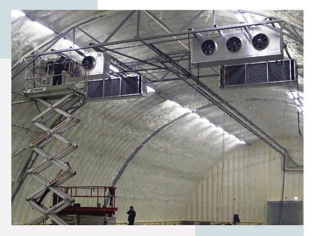 Оснащение ангаров в Фурманове