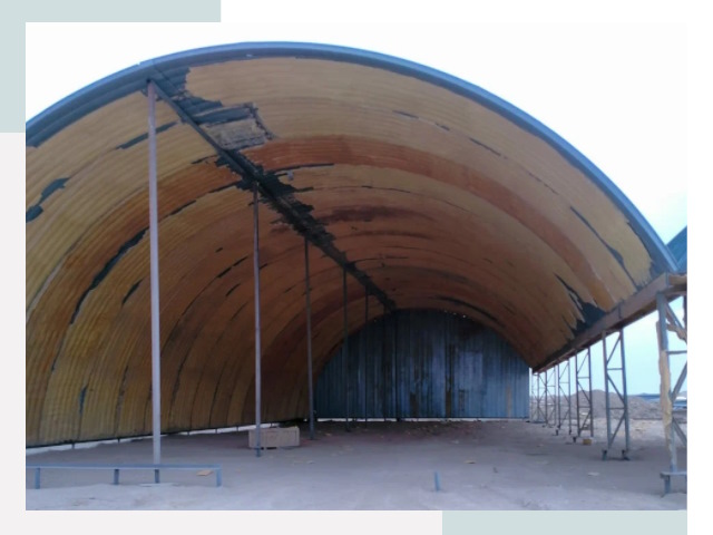 Реконструкция ангаров в Фурманове