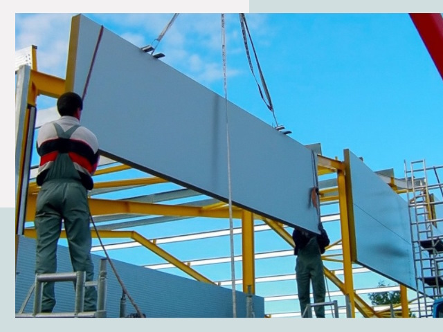 Монтаж сэндвич-панелей в Фурманове от 611 руб.