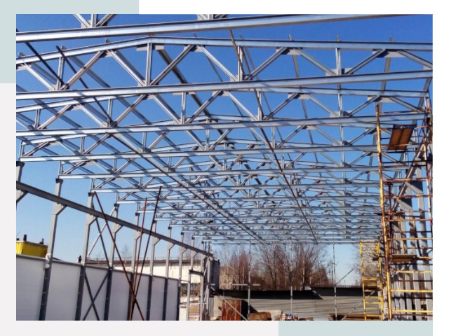 Металлокаркасы для складов в Фурманове